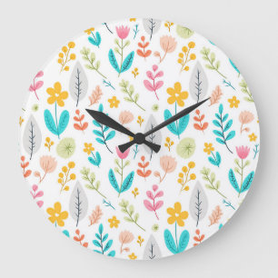Flourishing Botanicals Large Clock