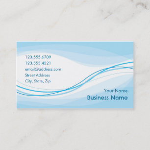 Flow Business Card (blue)