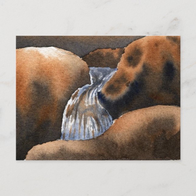 "Flow" Country Roads Postcard (Front)