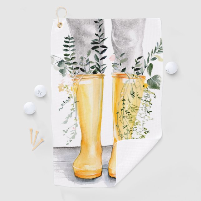 Flow & Grow I Golf Towel (InSitu)