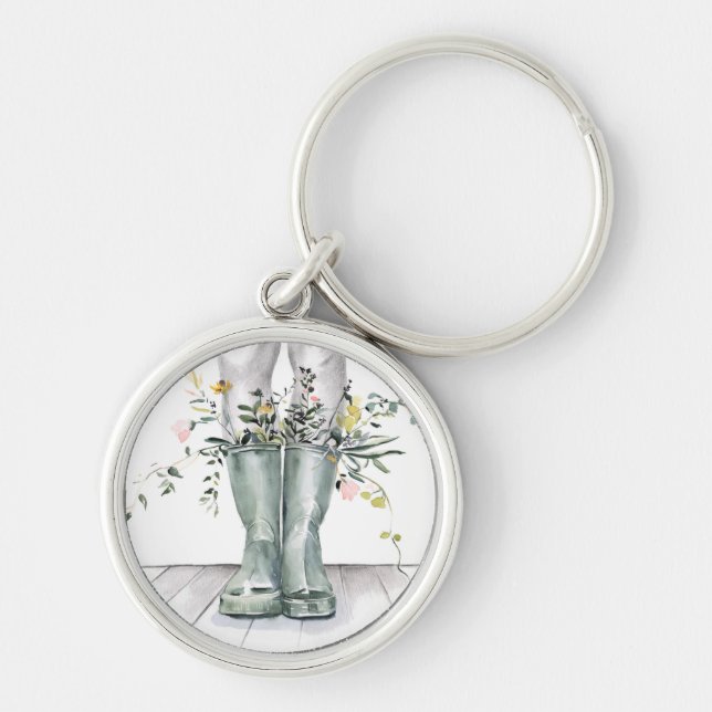 Flow & Grow II Keychain (Front)