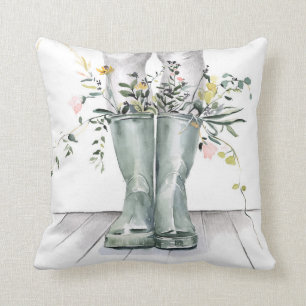 Flow & Grow II Throw Pillow