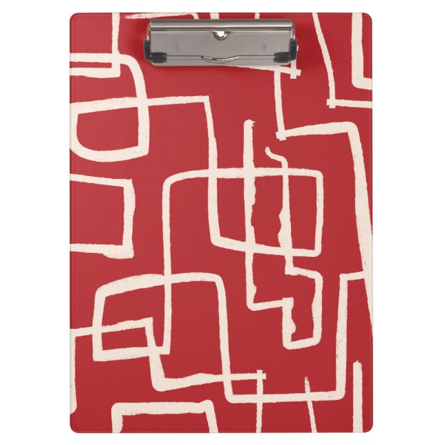 Flow Task Red White Clipboard (Front)