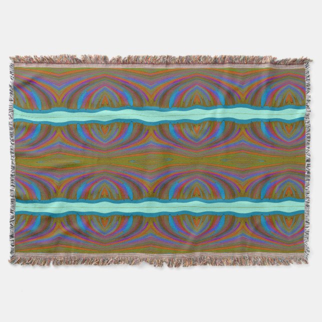 FLOW throw blanket | m3galleryStudio (Front)