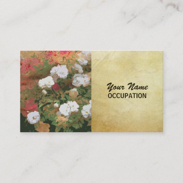 FLOWER 102 - Business Card (Front)