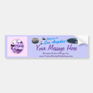 Flower #13 bumper sticker