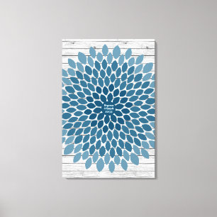 Flower- 150 Signature Canvas Guest Book