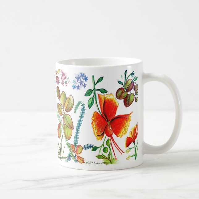 Flower-58 Mug (Right)