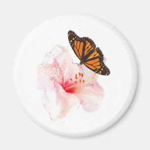 flower and butterfly magnet