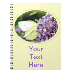 Flower and Butterfly Notebook