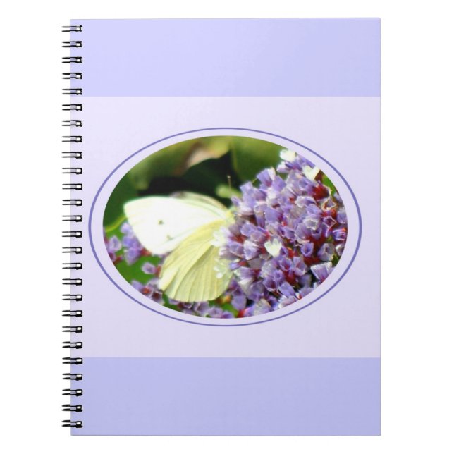 Flower and Butterfly Notebook (Front)