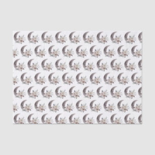 Flower and Moon Tissue Paper