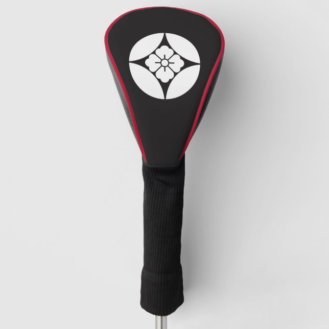 FLOWER ANGLE GOLF HEAD COVER FOR SHIPPO (Front)
