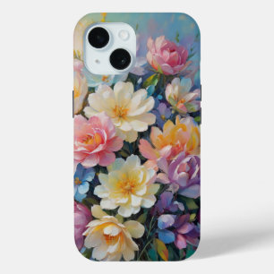 Flower Arrangement Painted iPhone 15 Case