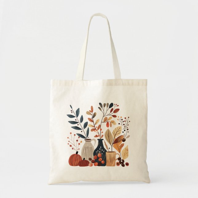 Flower Arrangement Tote Bag (Front)