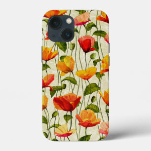 Flower art iPhone 13 mini case
