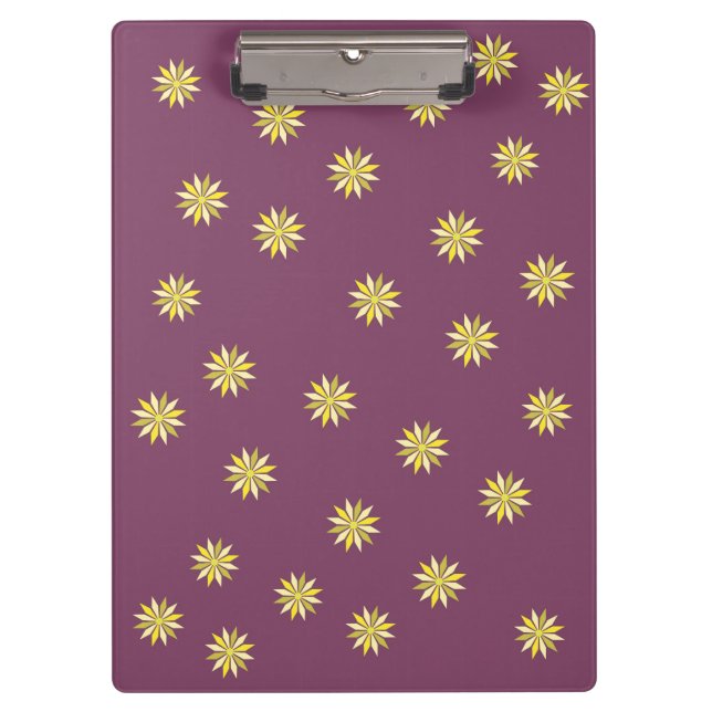 FLOWER ART CLIPBOARD (Front)