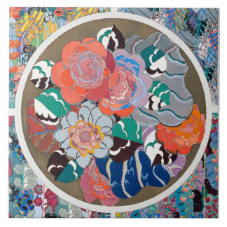 Flower Art Deco Tile