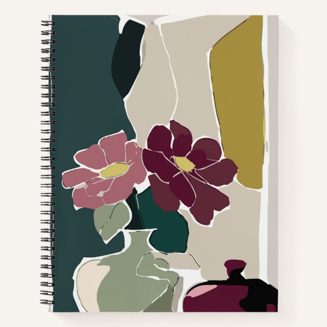 Flower Art Note book Cover || best for cool idea  (Front)