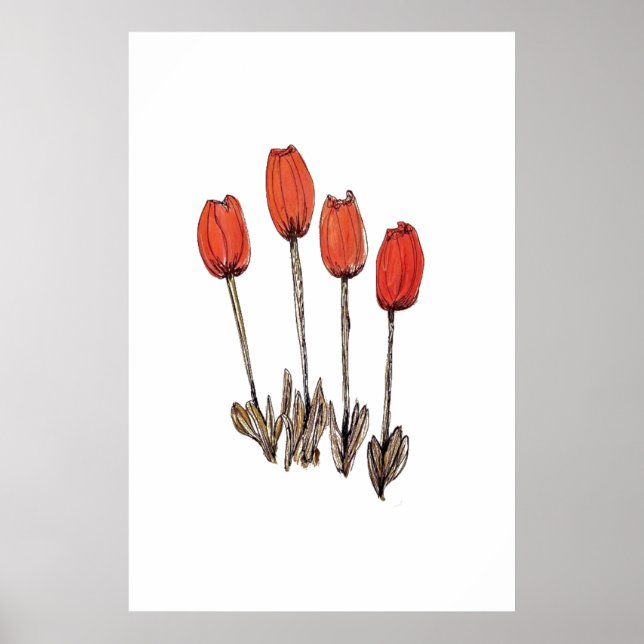 Flower Art Print (Front)