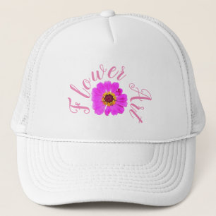 FLOWER ART Truckers Hat 