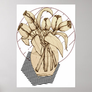 Flower Artwork Poster