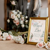 Flower Bar Fairytale Vintage Alice In Wonderland 