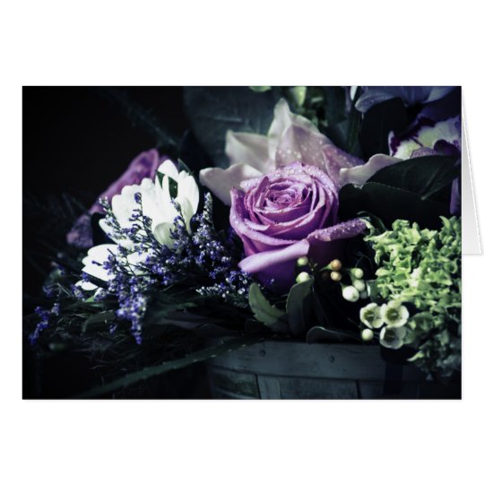 Flower Basket Note Card
