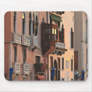 flower baskets and ornate Palace details, Italy Mouse Pad