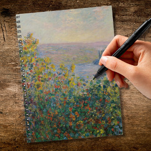 Flower Beds at Vétheuil Monet Notebook