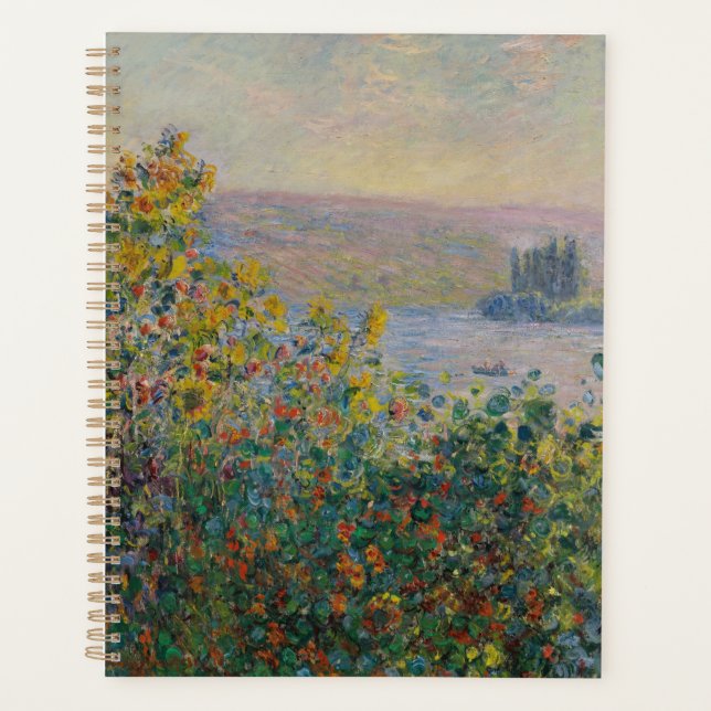 Flower Beds at Vétheuil Monet Planner (Front)