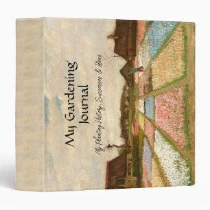 Flower Beds in Holland by Vincent Van Gogh Binder