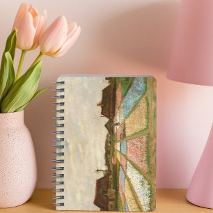 Flower Beds in Holland by Vincent Van Gogh Notebook