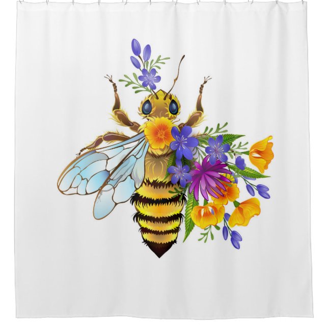 Flower bee with wild plants (Front)