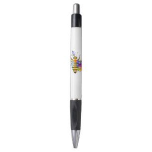 Flower bee with wild plants pen