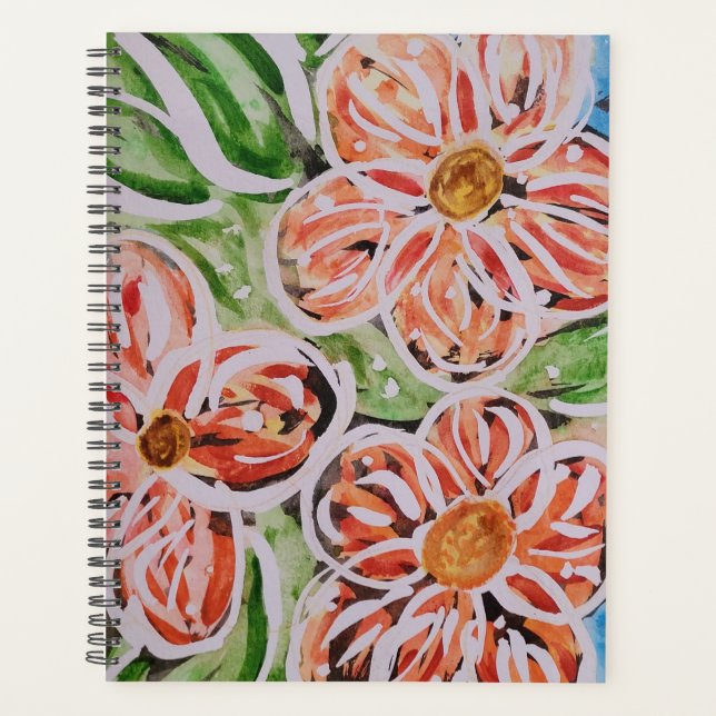 Flower Binder Planner (Front)