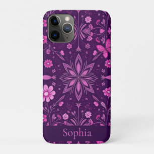 Flower Bloom Fairycore Pattern iPhone 11 Pro Case