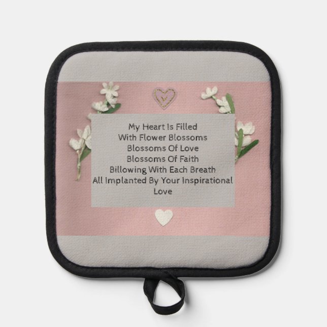 Flower Blossoms  Pot Holder (Front)