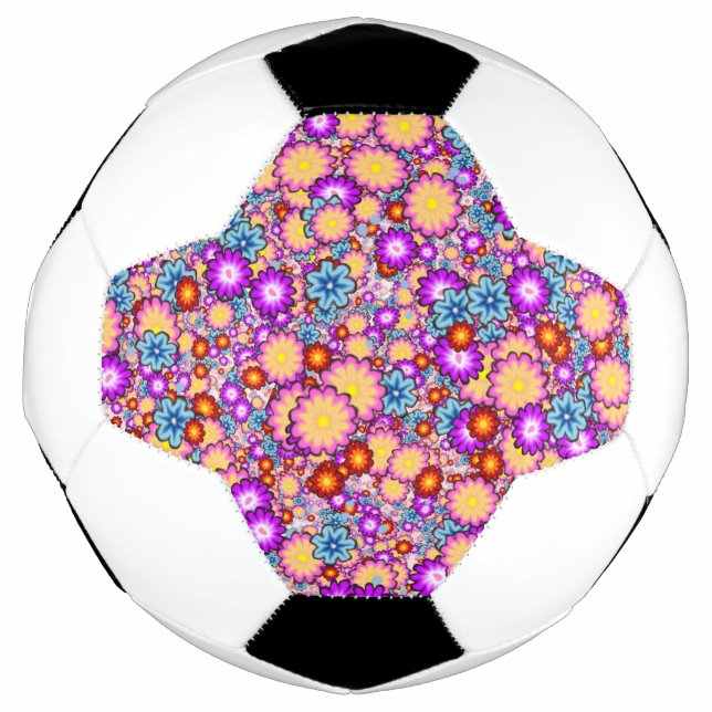 flower bomb1 soccer ball (Front)