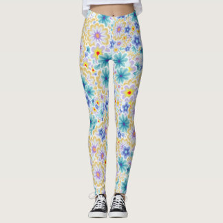 flower bomb2 leggings