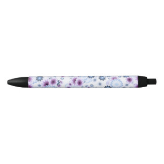 flower bomb 4 black ink pen