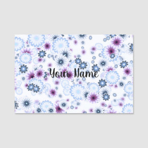flower bomb 4 name tag