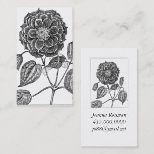 Flower Botanical Business Card