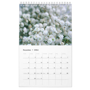 flower bouquet calendar