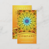 Flower Bouquet Mandala Business Card (Front/Back)