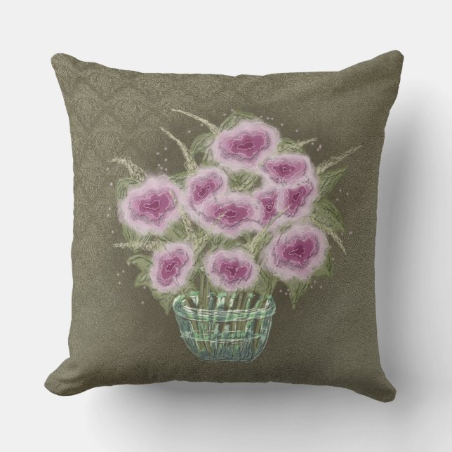 Flower Bouquet - Pillow (Front)