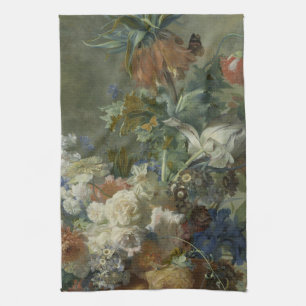Flower bouquet, Still life, Huysum Kitchen Towel
