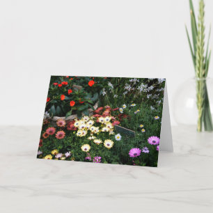 Flower Bouquet Thank You Card