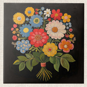 Flower Bouquet Tile