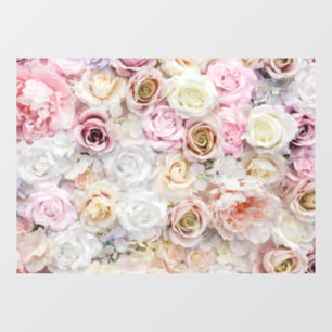 Flower Bouquet  Window Cling